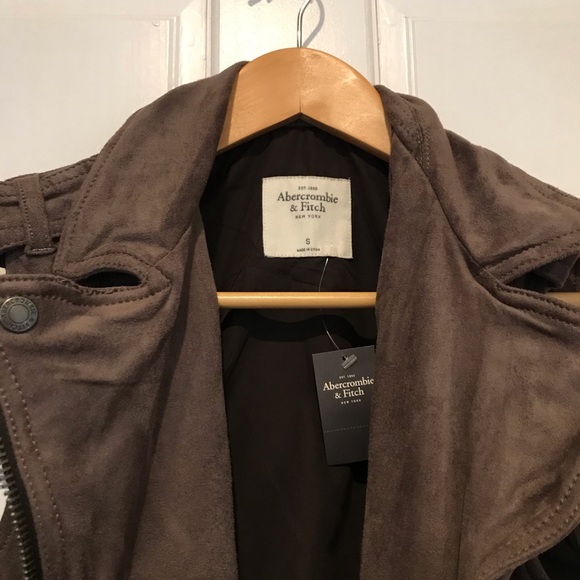 Abercrombie brown suede vest (new with tags) - Picture 3 of 5